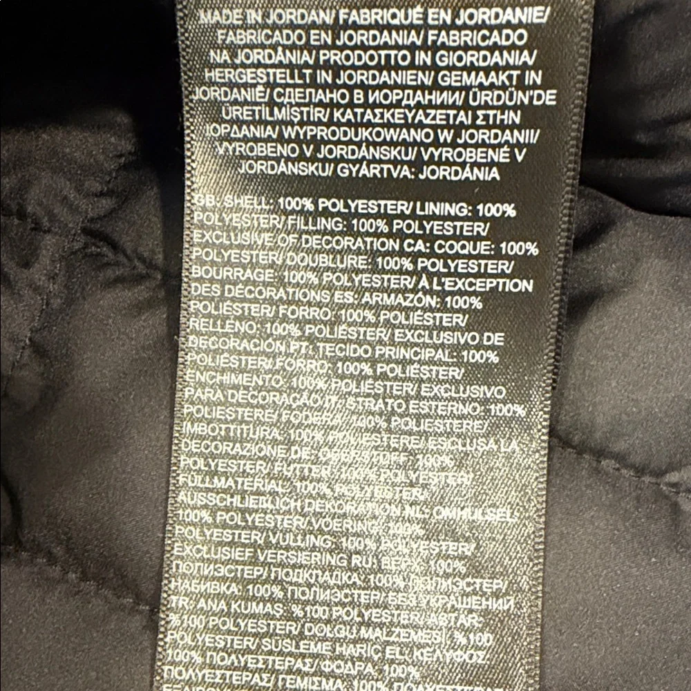 The North Face new tags